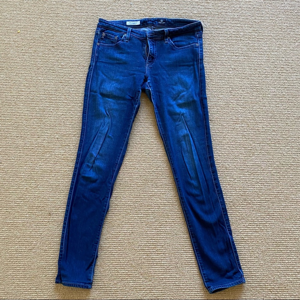 AG legging jeans, midrise, size 29R